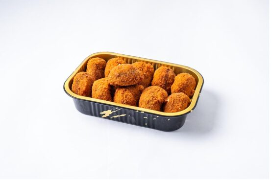 פטריות במילוי גבינת עיזים ופסטו