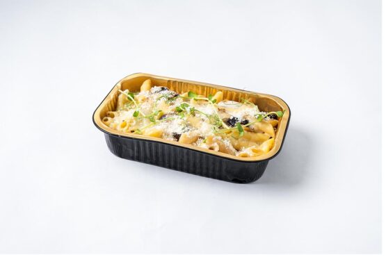 פסטה פנה ברוטב לבחירה: סלסה רוזה/שמנת פטריות/פסטו