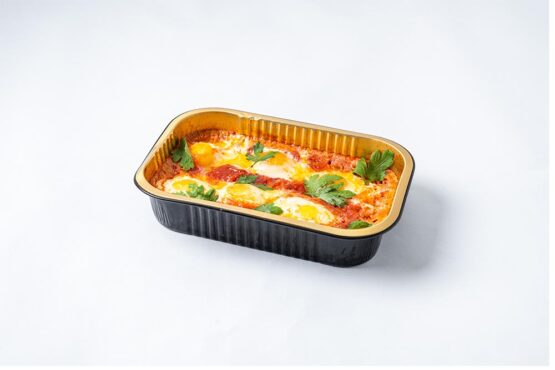 שקשוקה תרד/ שקשוקה עגבניות